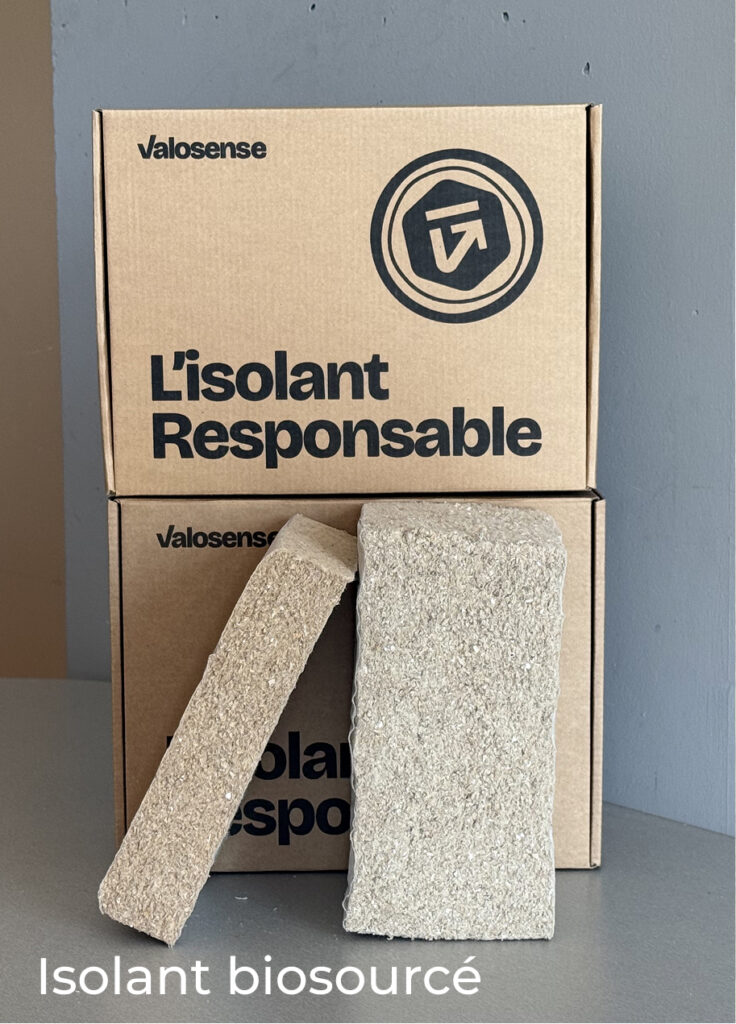 Image d'un isolant naturel Valosense